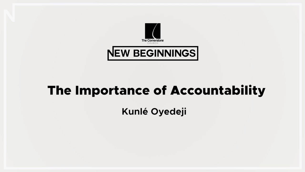 The Importance of Accountability