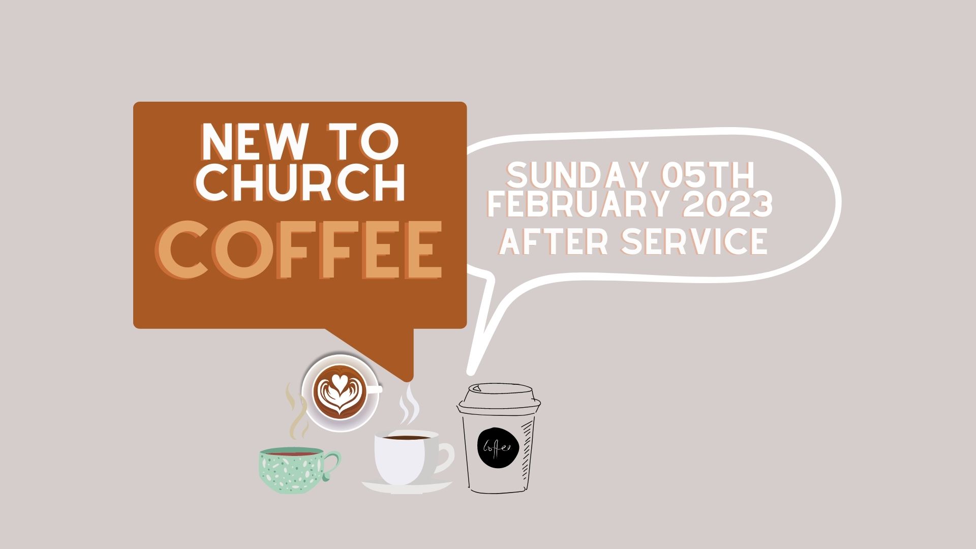 New To Church Coffee