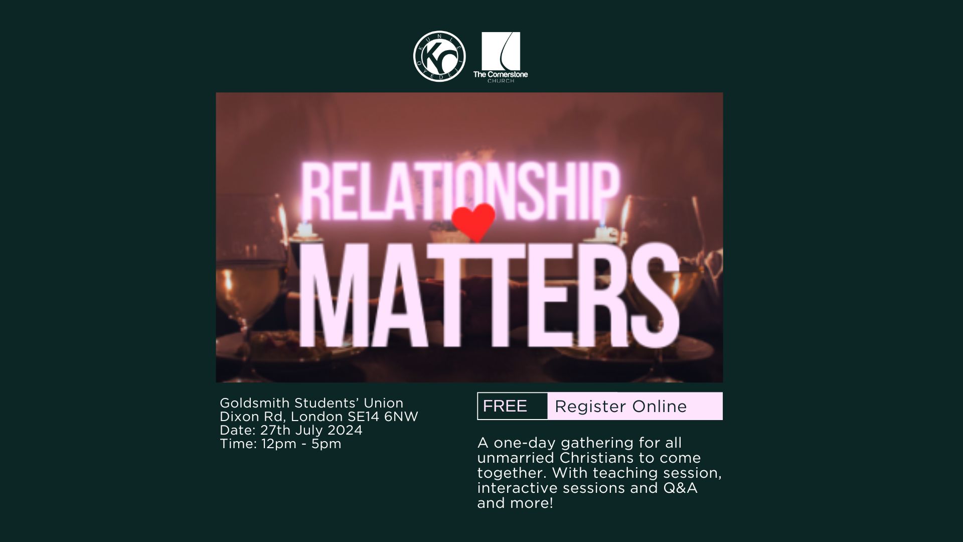 Relationship Matters – One Day Conference – July 2024