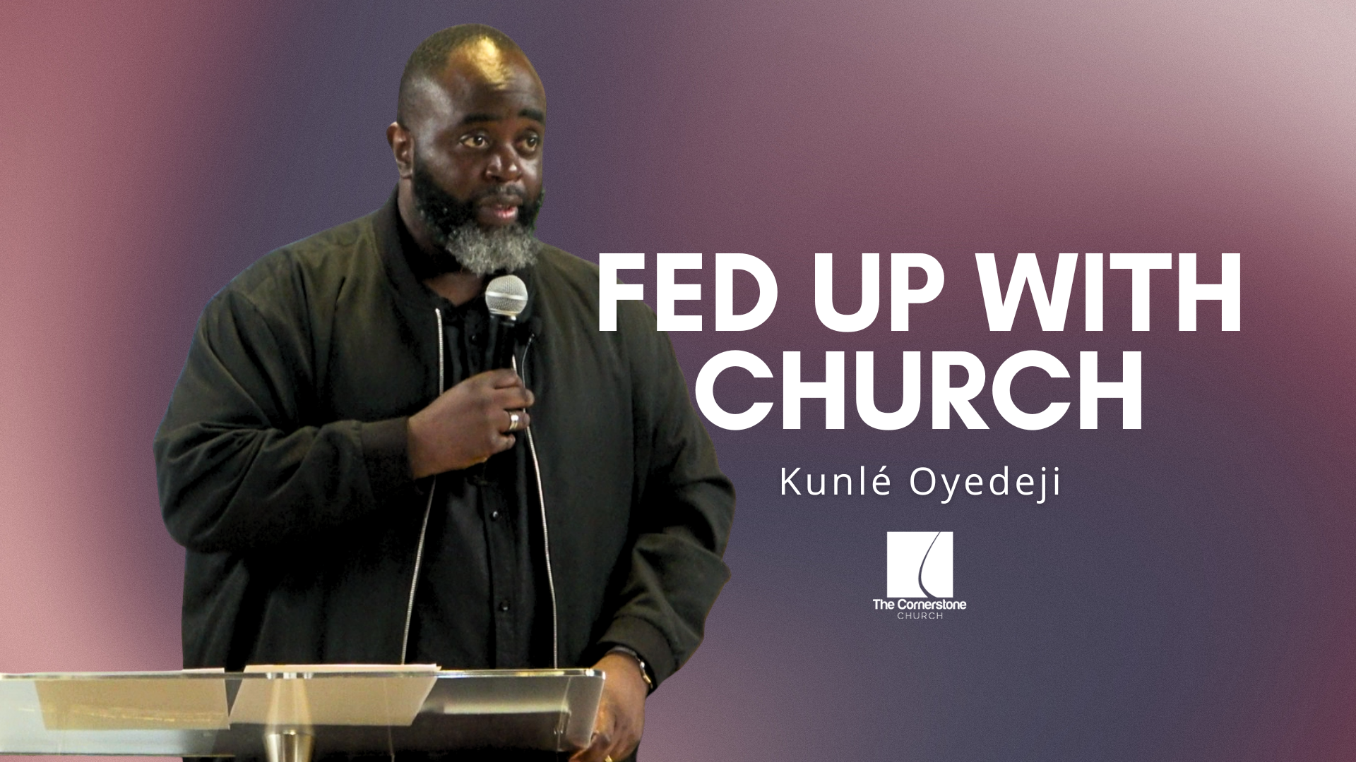 Fed Up With Church