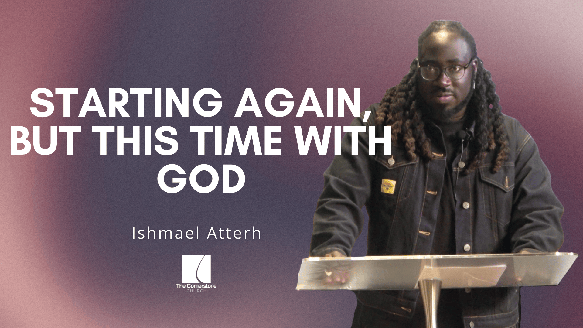 Starting Again, But This Time With God