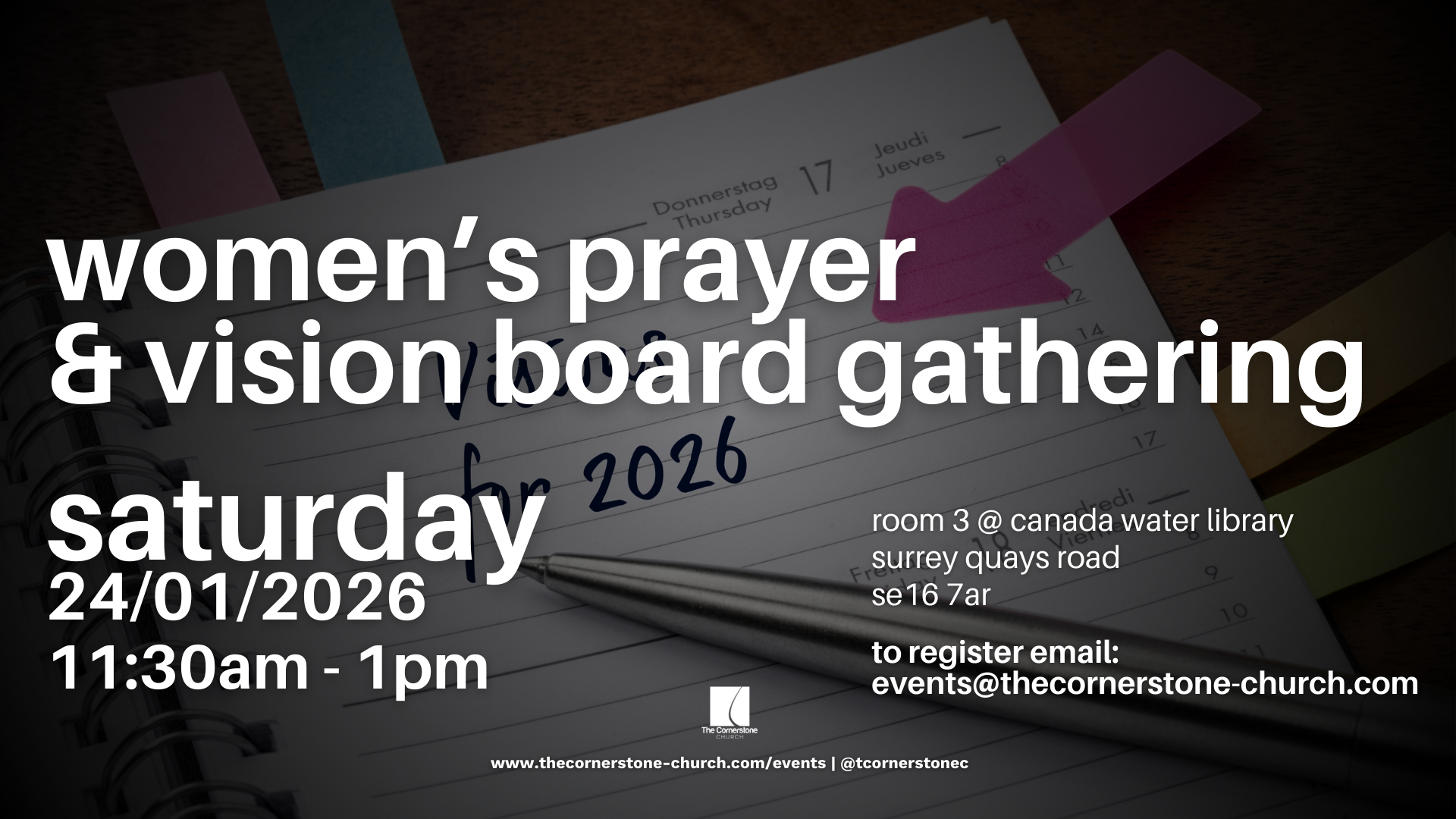 Women’s Prayer and Vision Board Gathering