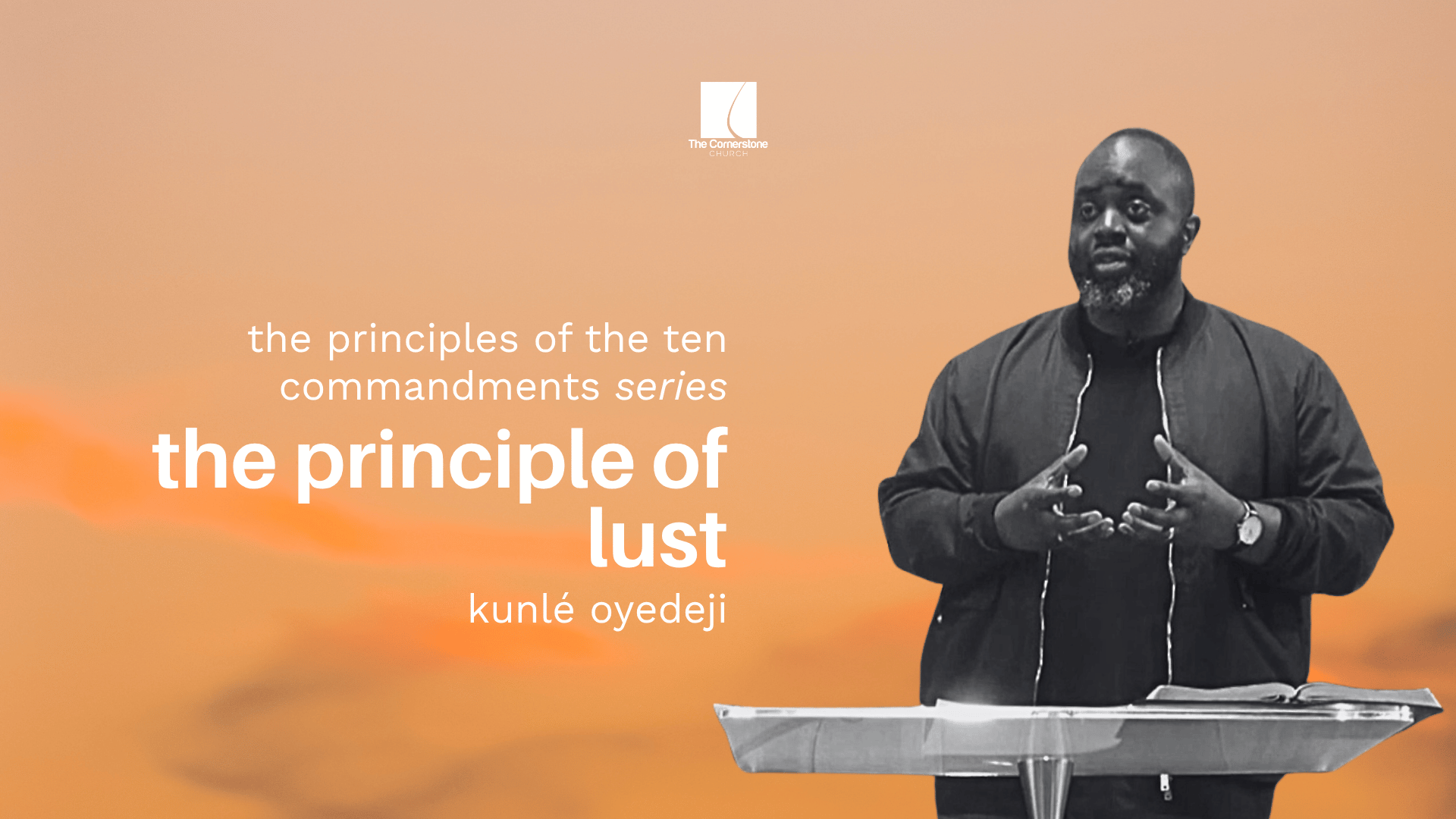 The Priciple of Lust | The Principle of the Ten Commandments Series|Part7